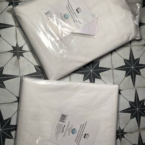 Luxurious White Shower Curtain by